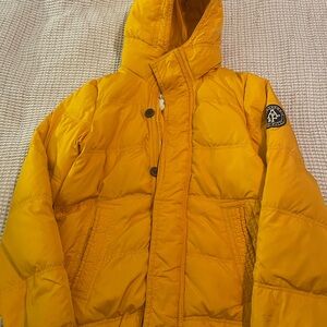 Abercrombie & Fitch Mustard Yellow Jacket